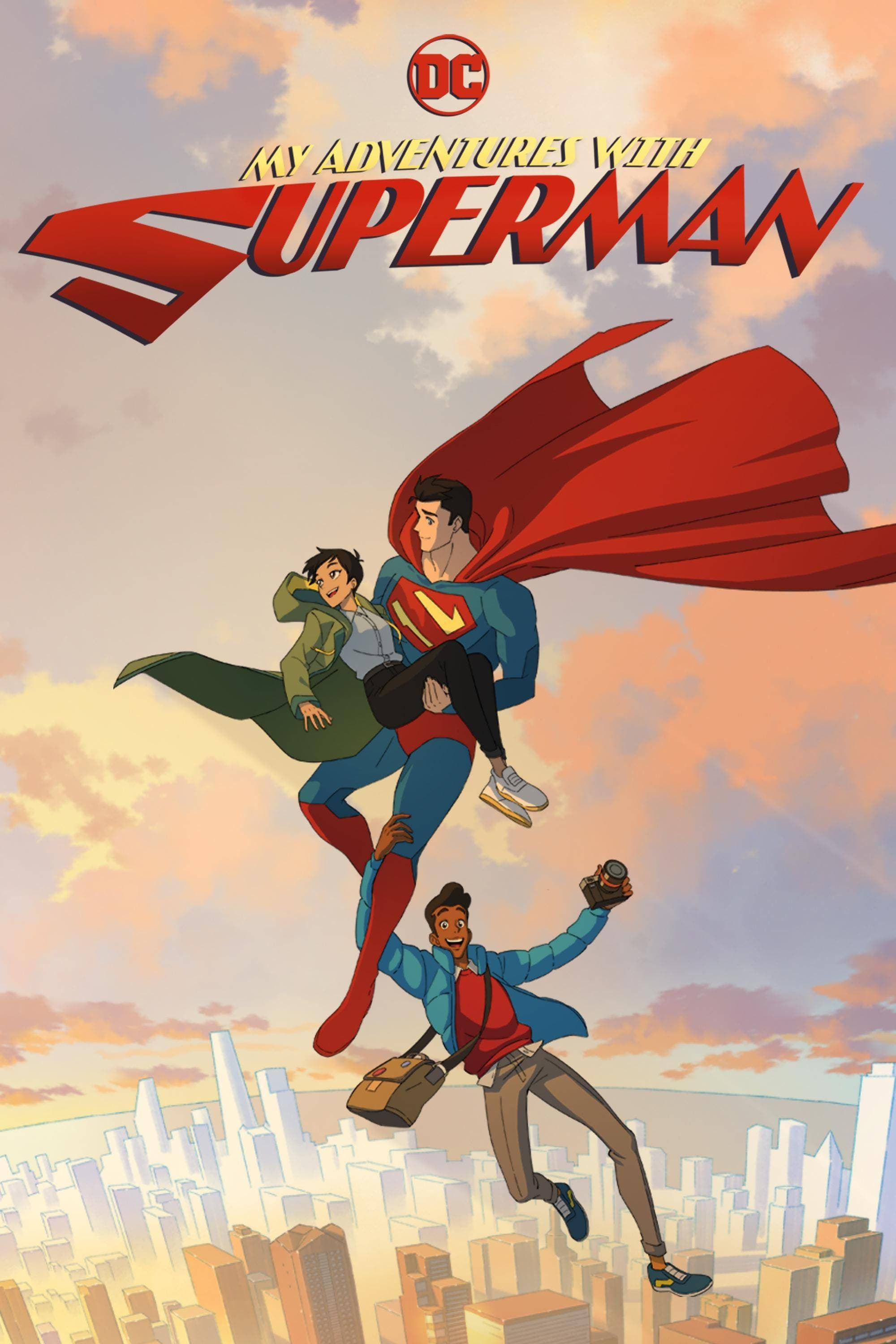My Adventures with Superman Hindi Dubbed Movie Poster (2023)