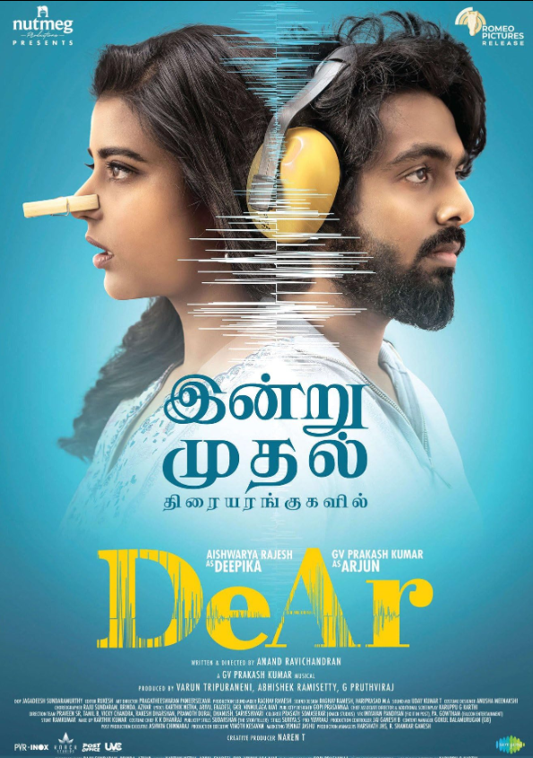 DeAr Hindi Dubbed Movie Poster (2024)