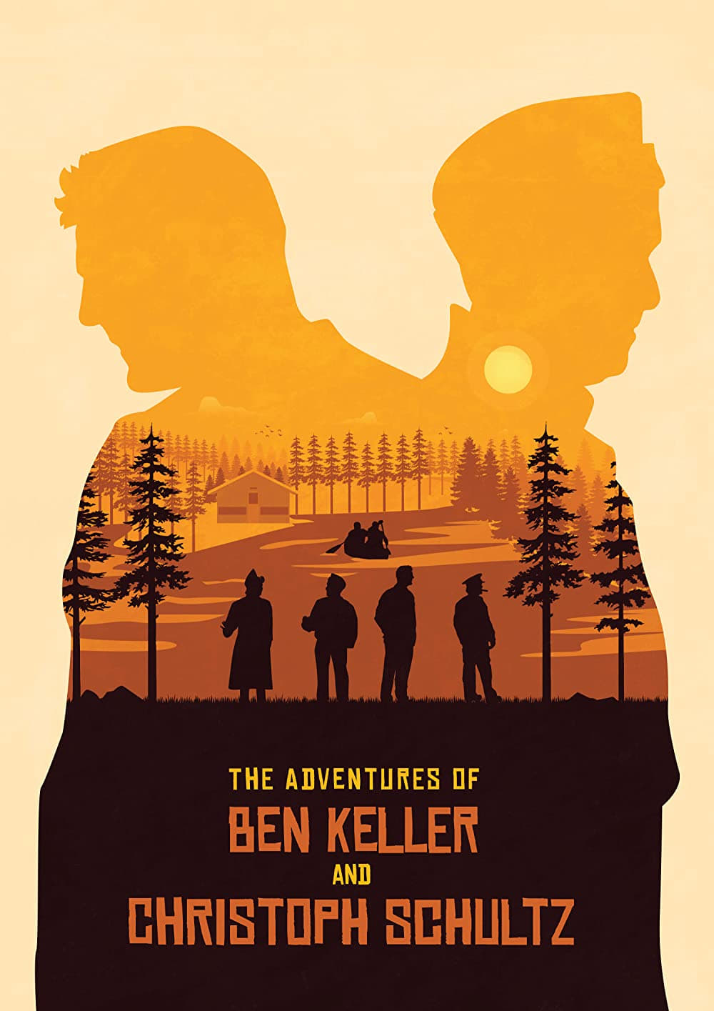 The Adventures of Ben Keller and Christoph Schultz Hindi Dubbed Movie Poster (2022)